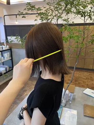 カラー chika/透明感 /似合わせカラーのヘアスタイル