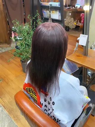 ミディアム カラー ayaka |トレンドヘアのヘアスタイル