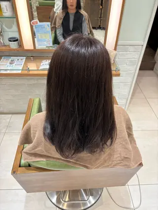 セミロング 小川 早喜のヘアスタイル