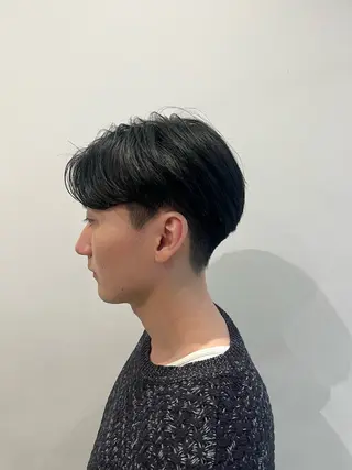 メンズ マアヤ/ハイトーン /ハイレイヤーのヘアスタイル