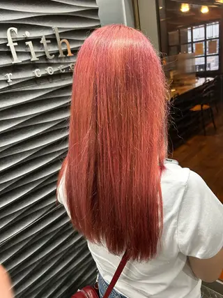 ロング 福田 康貴のヘアスタイル