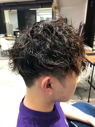 メンズ Noyヨシモト ヒロトのヘアスタイル