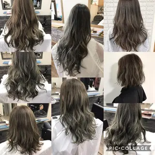 カラー N-plants 和泉中央店のヘアスタイル