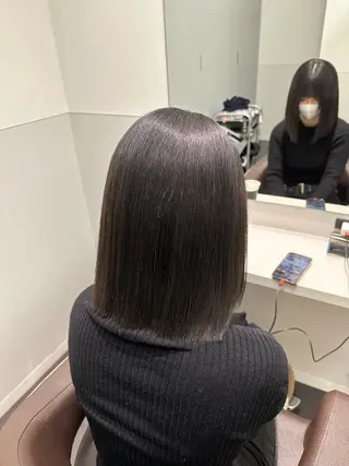 ミディアム 美髪特化✨ 伊織✨縮毛矯正✨のヘアスタイル