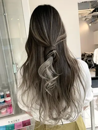 ロング カラー 阿部 圭悟のヘアスタイル