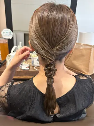 ヘアアレンジ 高橋 乙葉のヘアスタイル