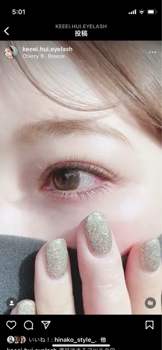 マツエク・マツパ Myro☺︎ LED/パリエクのマツエク・マツパデザイン