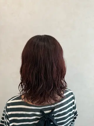 カラー Misaki/坂戸/ 艶カラーのヘアスタイル
