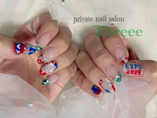 ネイル Nail salon - Threee　-のネイルデザイン