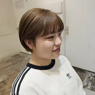 ショート けんもつ すずかのヘアスタイル