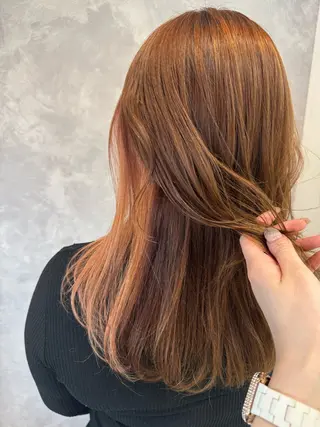 ロング カラー ヒヨシ ルナのヘアスタイル