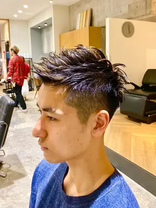 ショート カラー メンズ KEN KENのヘアスタイル