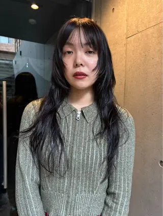 ロング カラー ボブ/レイヤーカット ✂︎ AYUMIのヘアスタイル
