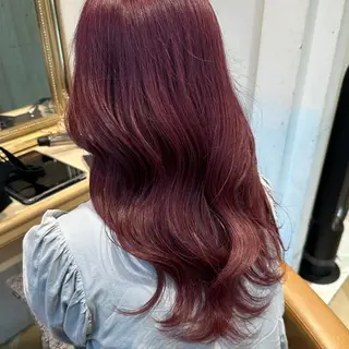 セミロング カラー 酒井 里穂のヘアスタイル