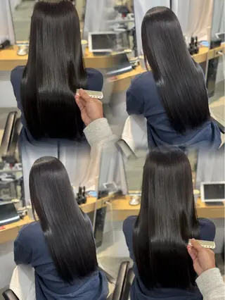 ロング leo/ロング／ レイヤーカット⛈️のヘアスタイル