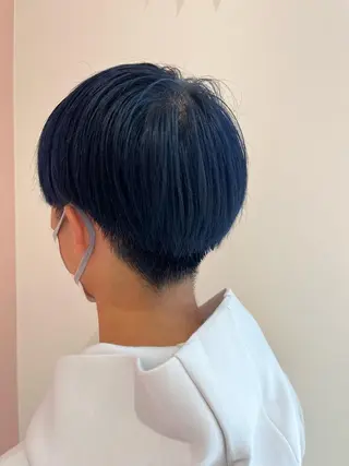 ショート カラー メンズ ASAMI /MaisonINEのヘアスタイル