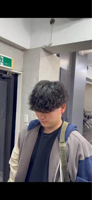 パーマ メンズカット/カラー スギウラ　ヒサヤのヘアスタイル