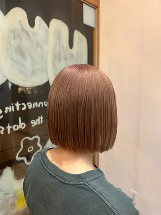 ショート カラー 金澤 希空のヘアスタイル