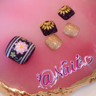 ネイル 小尾 栞のネイルデザイン