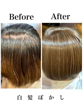 カラー 龍 門のヘアスタイル