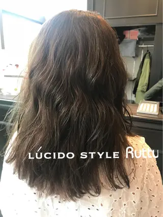 ロング カラー アザマ　ヤスカツ _rosso 川口のヘアスタイル