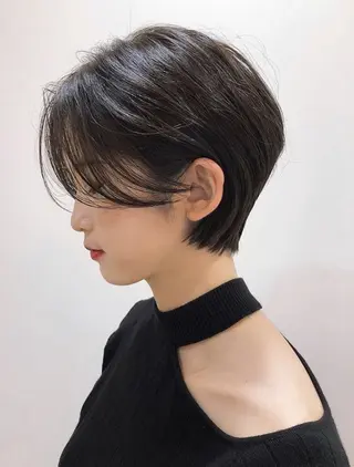 ショート ブリーチなし/透明感 /ショート/大世のヘアスタイル