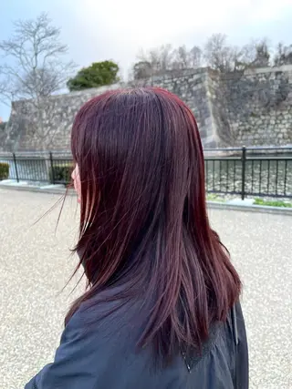 セミロング カラー かりん 🤍のヘアスタイル