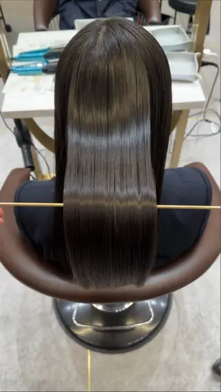 セミロング カラー パーマ 【博多髪質改善】 吉村　清志のヘアスタイル