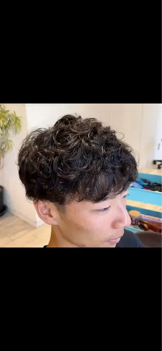 パーマ メンズ Lian山田 駿のヘアスタイル