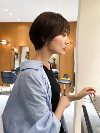 ショート 松村光留 /ショート/ウルフのヘアスタイル