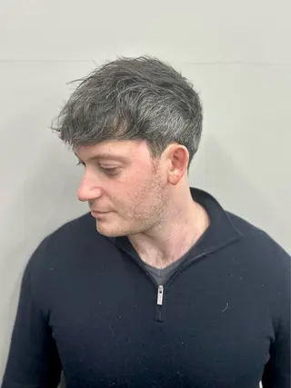 ショート 博多メンズサロン 田中のヘアスタイル