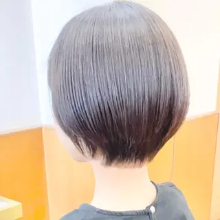 ミディアム カラー ヘアアレンジ キッズ さわ きょうすけ/ ボブ髪質改善ショートのヘアスタイル