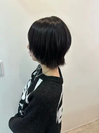 ショート レイヤー/ナチュラル 💐nao.のヘアスタイル