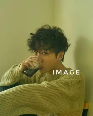 パーマ メンズ お洒落カジュアル🍃 まなとのヘアスタイル