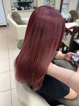 ロング カラー 💎ハイトーン‪× 透明感カラー Rioのヘアスタイル