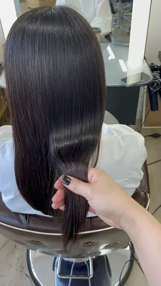 セミロング ✨髪質改善✨原宿 えのもと　はなのヘアスタイル