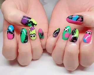 セミロング ネイル Nail_by N1のネイルデザイン