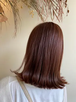 ミディアム 清原 里菜のヘアスタイル