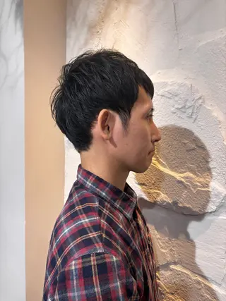 メンズ オーガニックカラー/ 表参道/ルカのヘアスタイル