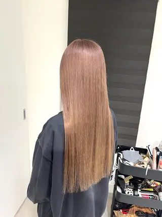 セミロング カラー イロアイヘアー Renのヘアスタイル