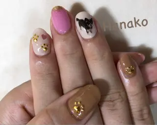 ネイル お絵描きネイル Hanakoのネイルデザイン