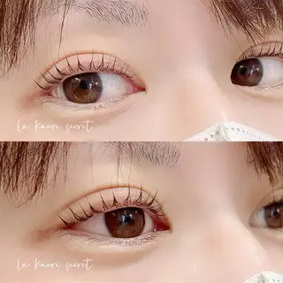 マツエク・マツパ la kaori secretのマツエク・マツパデザイン