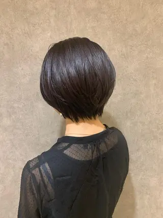 ショート ショート／透明感 カラー加治竜汰💡のヘアスタイル