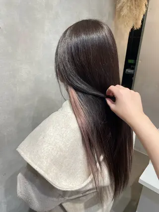 カラー 💗ROSEL／ KUREA💗のヘアスタイル