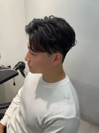 ショート パーマ ヘアアレンジ メンズ SALOWIN横浜店所属・🔥メンズ特化🔥 木村 祐太のヘアスタイル