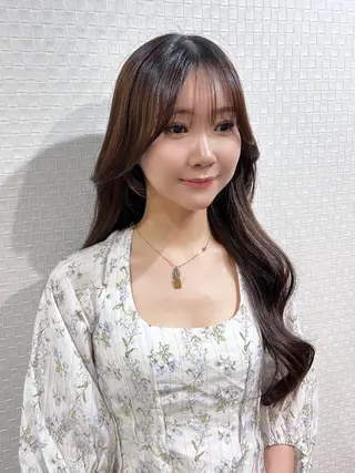 ロング カラー 柔らか垢抜けｶﾗｰと ｶｯﾄ🫧ASUKAのヘアスタイル