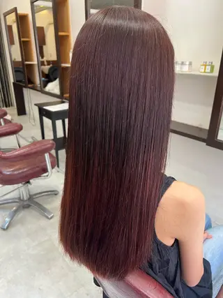 ロング 吉岡 なみのヘアスタイル