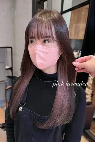 ロング カラー yuuri🎀/大宮 /韓国ヘア/レイヤーのヘアスタイル