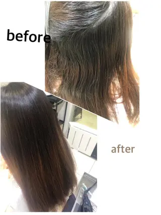 カラー 縮毛矯正&髪質改善 西野のヘアスタイル