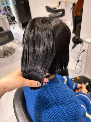 ショート カラー 表参道♡暗髪♡ 艶カラー♡アユミのヘアスタイル